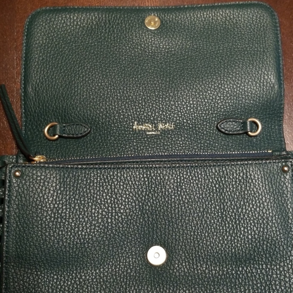 Oversized Green Crossbody Bag - Picture 4 of 8